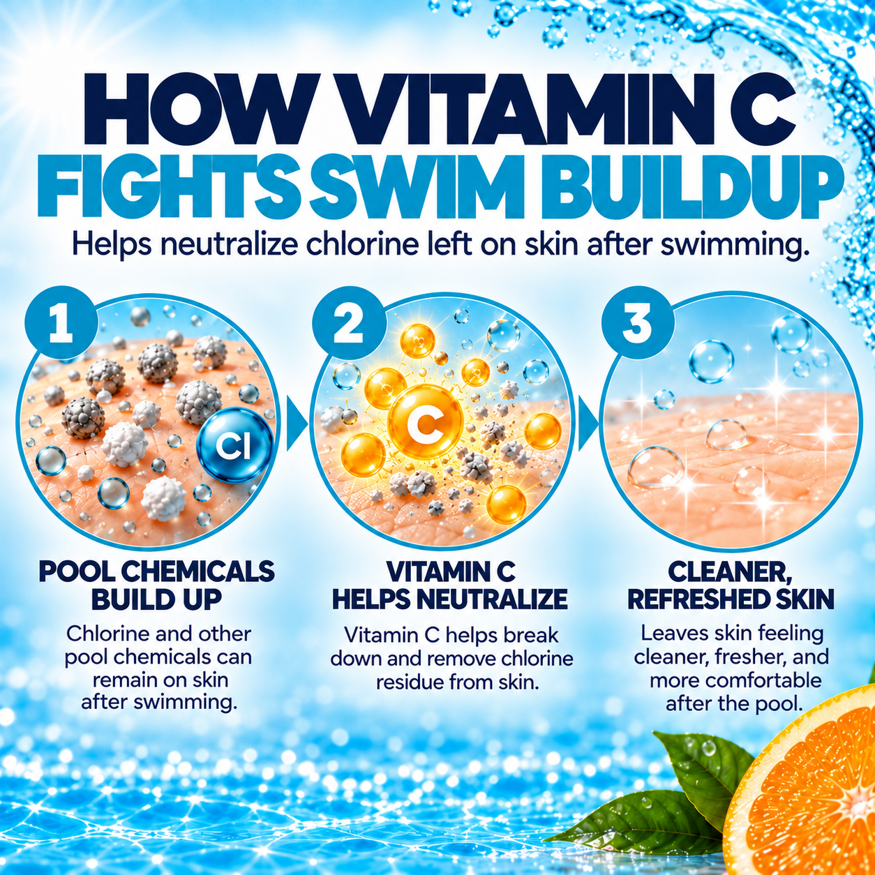 Vita C® After Swim™ Miracle Foam Body Wash by Vita C