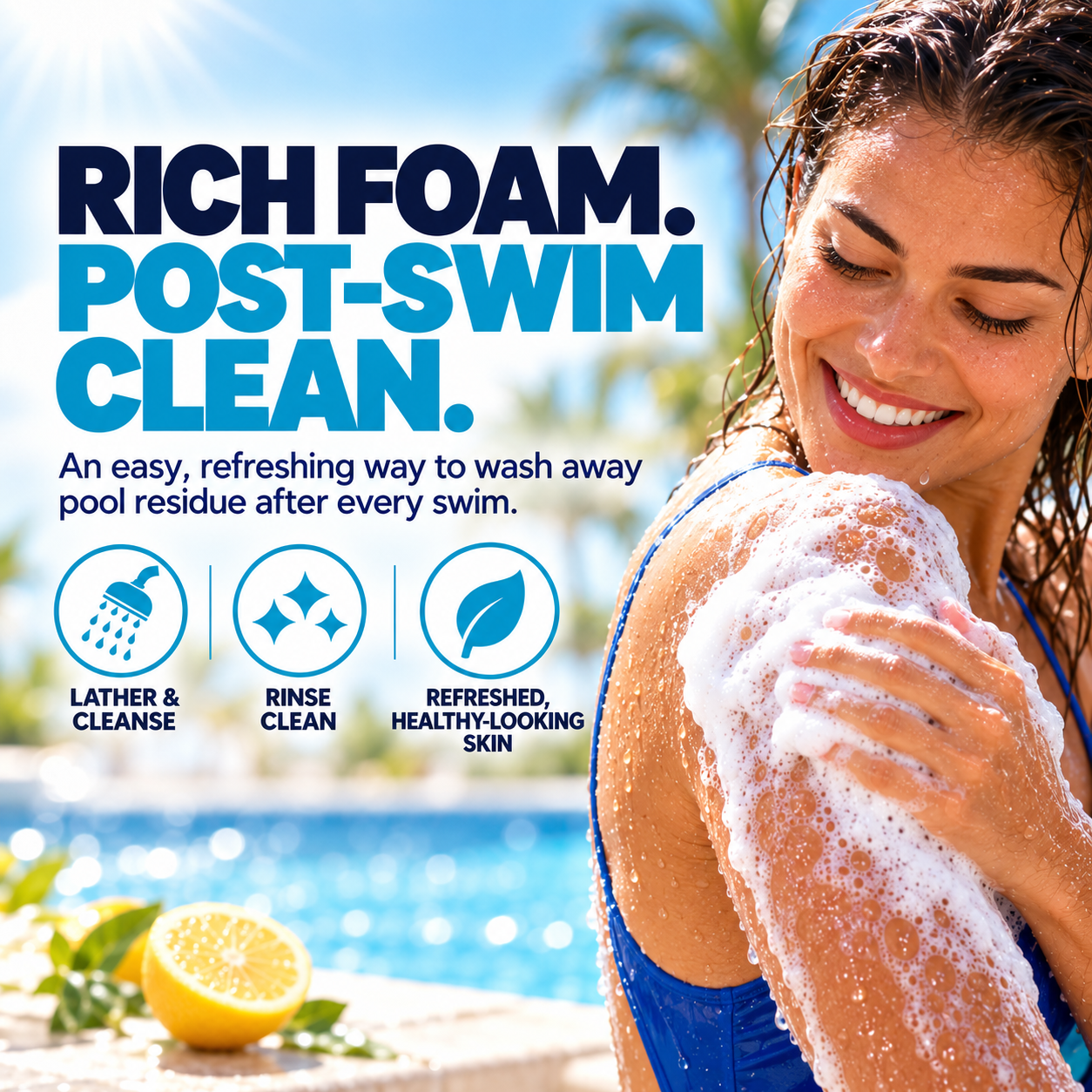 Vita C After Swim Miracle Foam Body Wash - wholesale