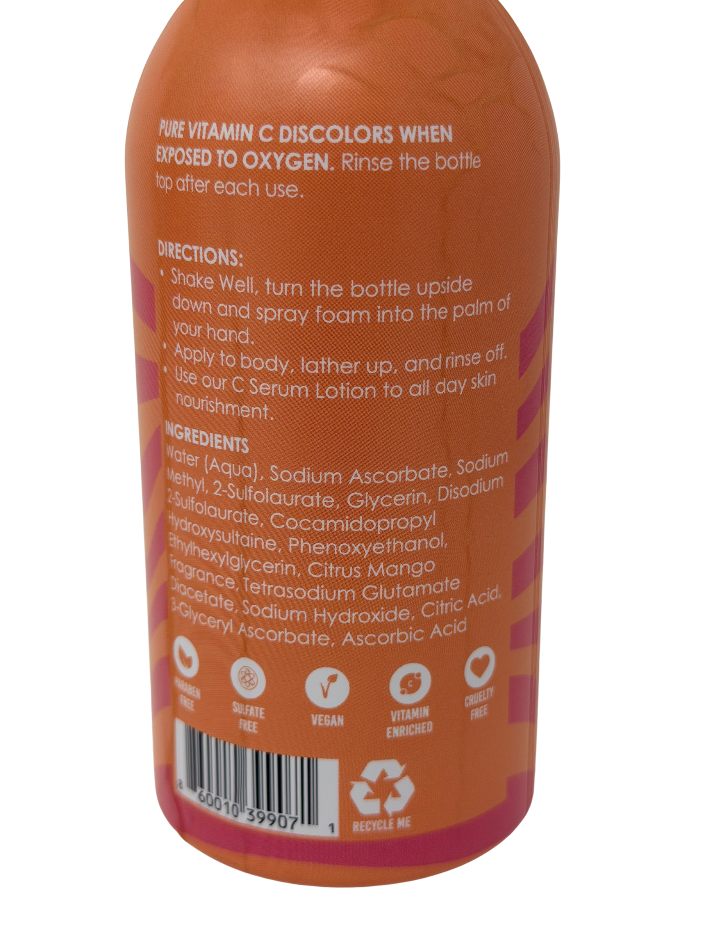 Vita C® After Swim™ Miracle Foam Body Wash by Vita C